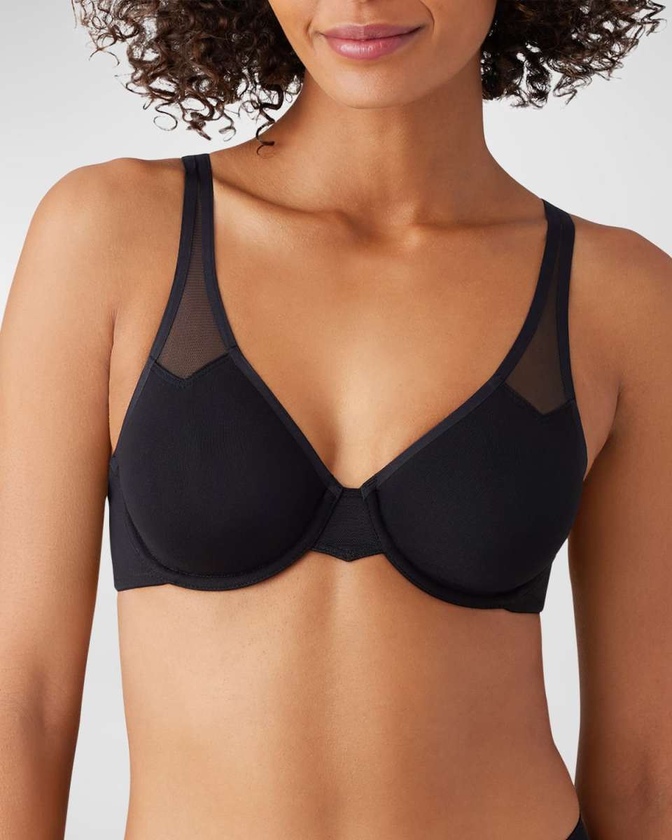Body By 2.0 Mesh-Inset Convertible Contour Bra